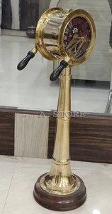 24 "Antique captain ship engine room telegraph collectible home office decor Gif - Picture 1 of 4