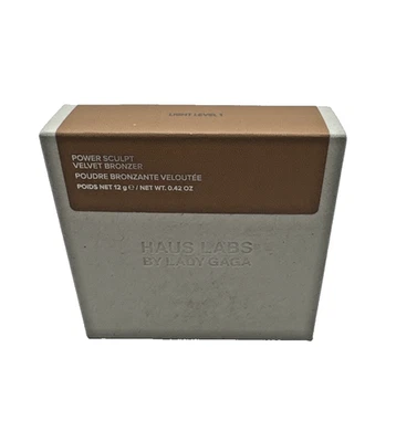 Haus Labs by Lady Gaga Power Sculpt Velvet Bronzer – Light Level 1 – New - Image 1 of 4