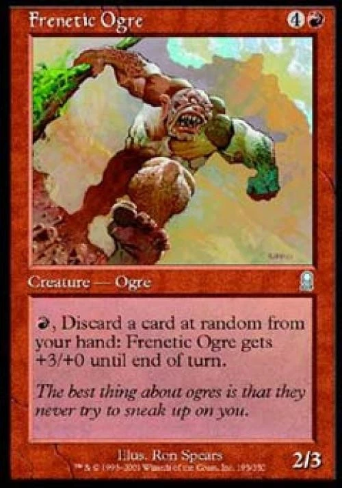 Frenetic Ogre - Light Play MTG Odyssey - Image 1 of 1