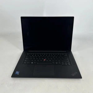 Lenovo ThinkPad P1 Gen 5 16 UHD+ 2.4 GHz i7-12800H 32GB 1TB SSD RTX A1000 - Picture 1 of 5