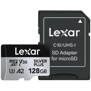 Mémoire microSDXC Lexar Media LMSSIPL128GBNANU 128Go Professionnel Argent Plus - Photo 1 sur 1
