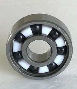 Hybridlager 608 8x22x7 Leichtlauf mit Keramikkugeln Si3N4 ABEC 9 Spinner Skater - Bild 1 von 3
