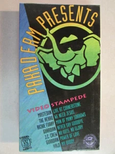 PAKADERM PRESENTS VIDEO STAMPEDE JOHN DINO ELEFANTE VHS NTSC CHRISTIAN ROCK OOP - Bild 1 von 7