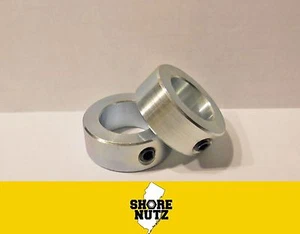 (2) 3/8" EJE ACERO SÓLIDO GALVANIZADO JUEGO TORNILLO COLLAR TOPE SC37 - Imagen 1 de 1