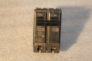 NEU GE THQL2150 50 AMP 2 POLIGER SCHUTZSCHALTER 120/240V - Bild 1 von 2