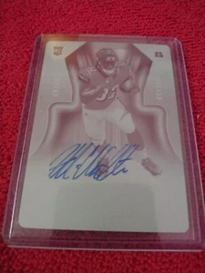 2018 Panini Playbook Printing Plate magenta 1/1 Mark Walton Rookie Auto RC - Picture 1 of 2
