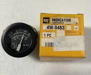 Indicator Assembly Coolant Temperature CATERPILLAR 4W0483 D5M D5H D6M D6E D6G - Picture 1 of 3