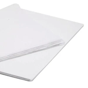 100 Blatt weißes Seidenpapier 20" x 30" Handwerk Qualität säurefrei 500 x 750 mm - Bild 1 von 1
