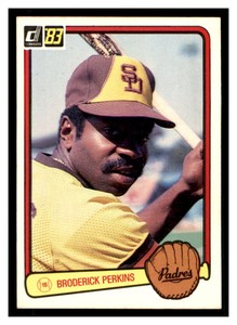 1983 Donruss #121 BRODERICK PERKINS San Diego Padres ~C4L