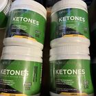 Lot of 4 KetoScience Ketones Exogenous Ketone Powder Lemon 150G/ea 12/23