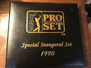 Complete PGA Tour Pro Set Special Inaugural Set 1990 Album + 108 Cards - Picture 1 of 5