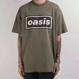 NEW Oasis Definitely Maybe Promo Official Reunion Tour 2025 Grunge T-Shirt S-5XL - Picture 1 of 3