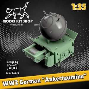 1:35 - WW2 - Mine Allemande "Ankertaumine" by modelkit.fr - Photo 1/4