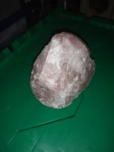 JUMBO Rose Quartz Natural Raw Crystals - Approx. 4 Lbs Huge Chunk (Love Stone) - Picture 1 of 9