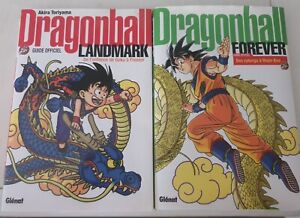Dragon ball Livres guides officiels Landmark + Forever History Book DB DBZ