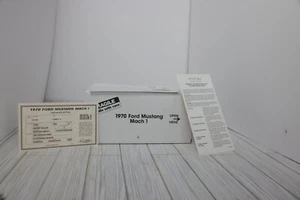 1970 Ford Mustang Mach 1 429 Cobra Bright Yellow Danbury Mint Sealed NIB  - Picture 1 of 4
