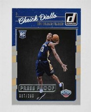 2016-17 Donruss Press Proofs Silver #177 Cheick Diallo /299 - NM-MT