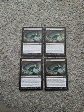 Corrupt x4 m11 m14 lorwyn 4x Magic the Gathering MTG real pic fast ship LP