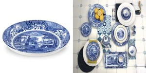 Spode 749151490451 Blau Italienische Pastaschale, 4er Set, 9", Weiß   - Bild 1 von 5