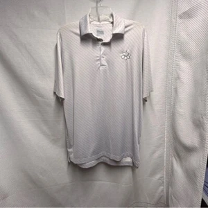 Callaway White Athletic Polo Shirt Moisture-Wicking Performance Men's Medium - Picture 1 of 6
