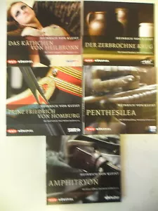 5 x Audiobook - CD Sammlung - Heinrich von Klesit - Der zerbrochene Krug u. mehr - Imagen 1 de 1