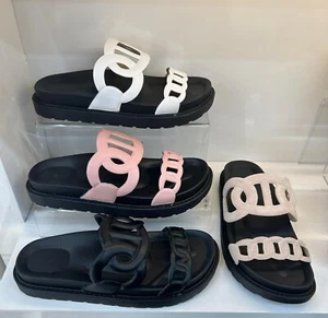 Women Ladies Girls Stylish Summer Shoes Comfortable trendy Flat Casual Slipper - Picture 1 of 5