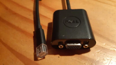Adaptateur DELL VGA vers mini DISPLAY PORT daybnbc084 - Photo 1/2