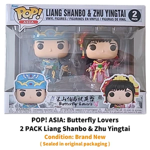 Funko POP Asia Butterfly Lovers 2 Pack Vinyl Figure China Folklore w/Protector - Picture 1 of 22