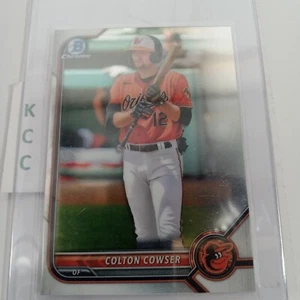 2022 Bowman Chrome #BCP-49 Colton Cowser    Baltimore Orioles - Picture 1 of 2