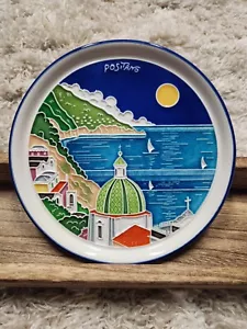 Grazioni Luciano Italy Handmade Handpainted Ceramic Plate Decor Positano - Picture 1 of 8