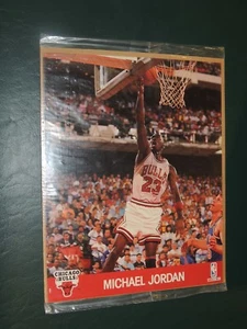 Sealed 1990 Hoops 8x10 Michael Jordan Chicago Bulls **Free Shipping** - Picture 1 of 1