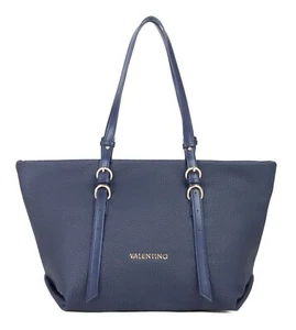 VALENTINO Botaniko Re Shopping Bag Schultertasche Shopper Blu dunkelblau Neu - Bild 1 von 4