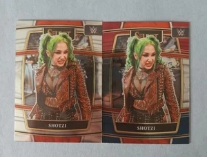 PANINI WWE CARD SELECT 2022 SHOTZI BLACKHEART LOT OF 2 CARDS VARIANT CARD #34 - Photo 1 sur 2
