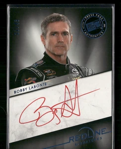 Bobby Labonte 2012 Press Pass Redline Red Ink Auto 21/43 - Picture 1 of 2