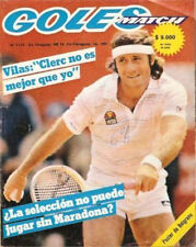 TENNIS GUILLERMO VILAS  INTERVIEW RARE  MAG ARG 1981