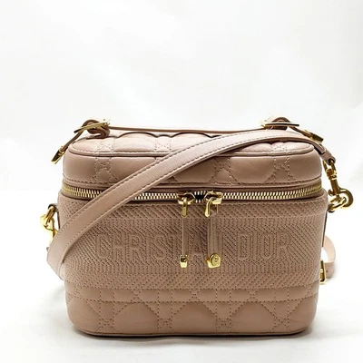 NO TARIFF Christian Dior Hand Bag  Pink Leather 2880695 - Image 1 of 4