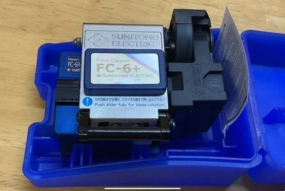 Cuchilla de fibra óptica Sumitomo FC-6R+ - Hoja giratoria automática (1 a 12 fibras) FC-6+ Foto 1 de 4