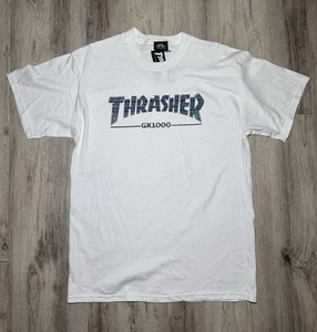 Trasher Magazine GX-1000 Tshirt Size Large Vintage 90s Logo. Deadstock Neu mit Etikett - Bild 1 von 6