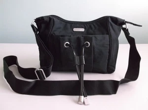 Borsa a tracolla BAGGALLINI nera Hobo - CARINA ma con difetti - leggi bene - Foto 1 di 8