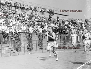 1912 Olympiasieger Charles Reidpath 400 Meter Bahn Ereignis Glas Kamera Negativ #2 - Bild 1 von 4