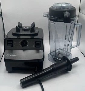 Vitamix 5200 Mixer schwarz 64 Unzen Behälter mit Tamper VM0103 getestet funktioniert - Bild 1 von 14
