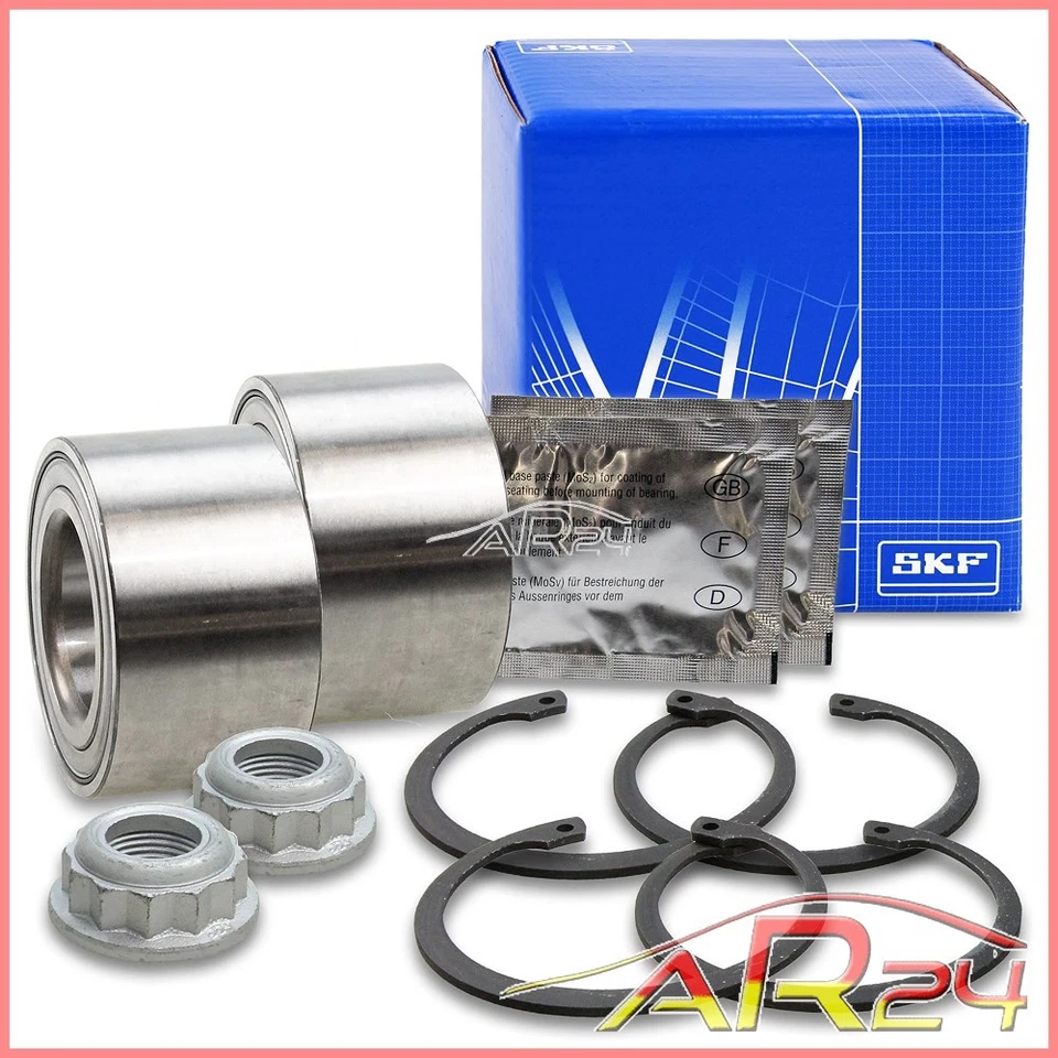 2X KIT SKF COJINETE DE RUEDA DELANTERO POR SEAT AROSA 6H - Imagen 1 de 1