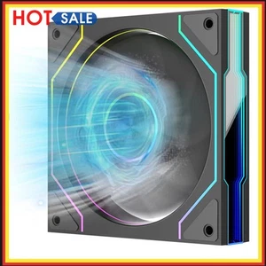Case Cooler Fan 12cm Case Fan Computer Fan Suitable for Most PC Cooling Systems - Afbeelding 1 van 18