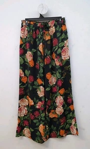 Nicole Miller Regular Drawstring Wide Leg Pull On Women's Pant US M Riene Rose - Bild 1 von 6