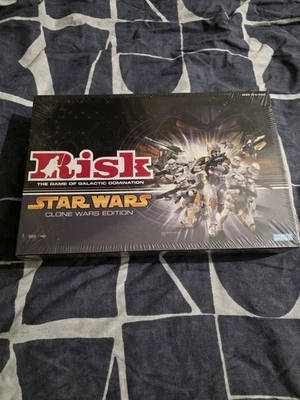 Parker Bros Hasbro Risk Star Wars Clone Wars Edition Game of Galactic Dominance - Image 1 of 3