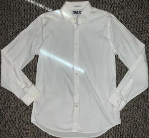 Express 1MX Men Dress Shirt Extra Slim Fit Large Size (16-16 1/2) *FLAW*! 🍀 - Picture 1 of 23