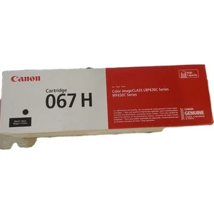 Canon Genuine 067H Black Toner Cartridge High Yield 5106C001 OEM (BRAND NEW) - Photo 1/1