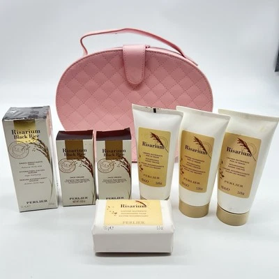 Juego de belleza de arroz negro Perlier Risarium incl. Suero facial hidratante antiedad Foto 1 de 4