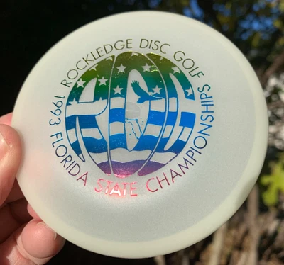 1993 Rockledge Флорида редкая зарево PDGA новый мини диск гольф Innova Онтарио #M205 - Изображение 1 из 4