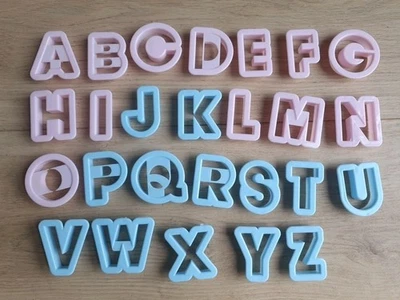 Ausstechformen Alphabet Plätzchen Ausstechförmchen - Bild 1 von 3
